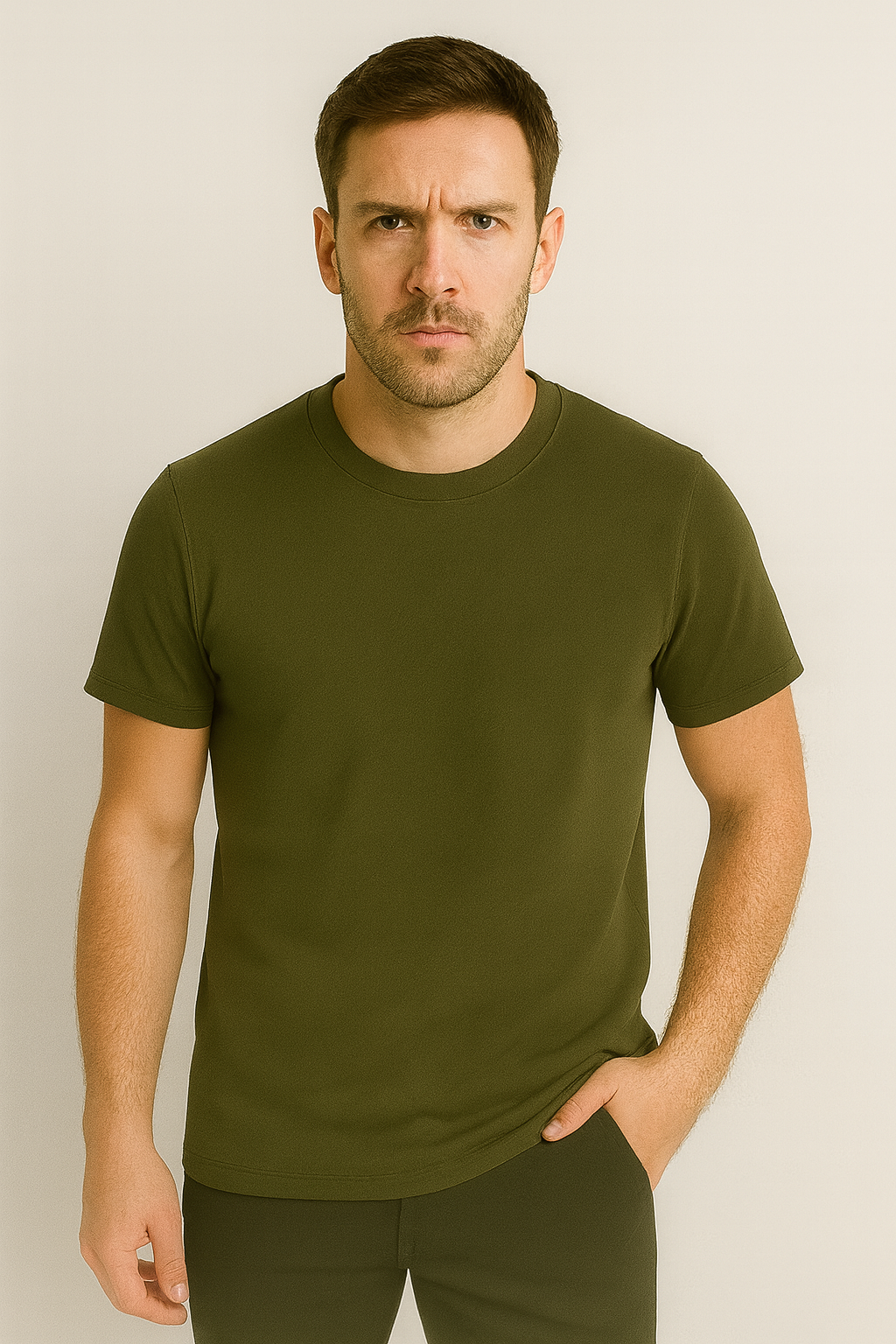 Premium Cotton-Poly Blend T-Shirt