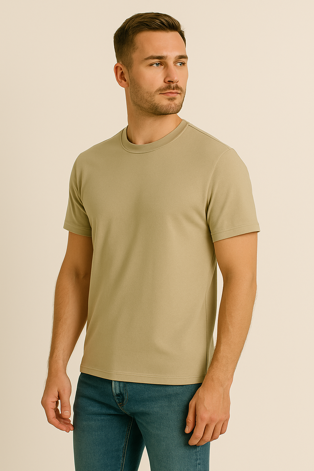 Premium Cotton-Poly Blend T-Shirt