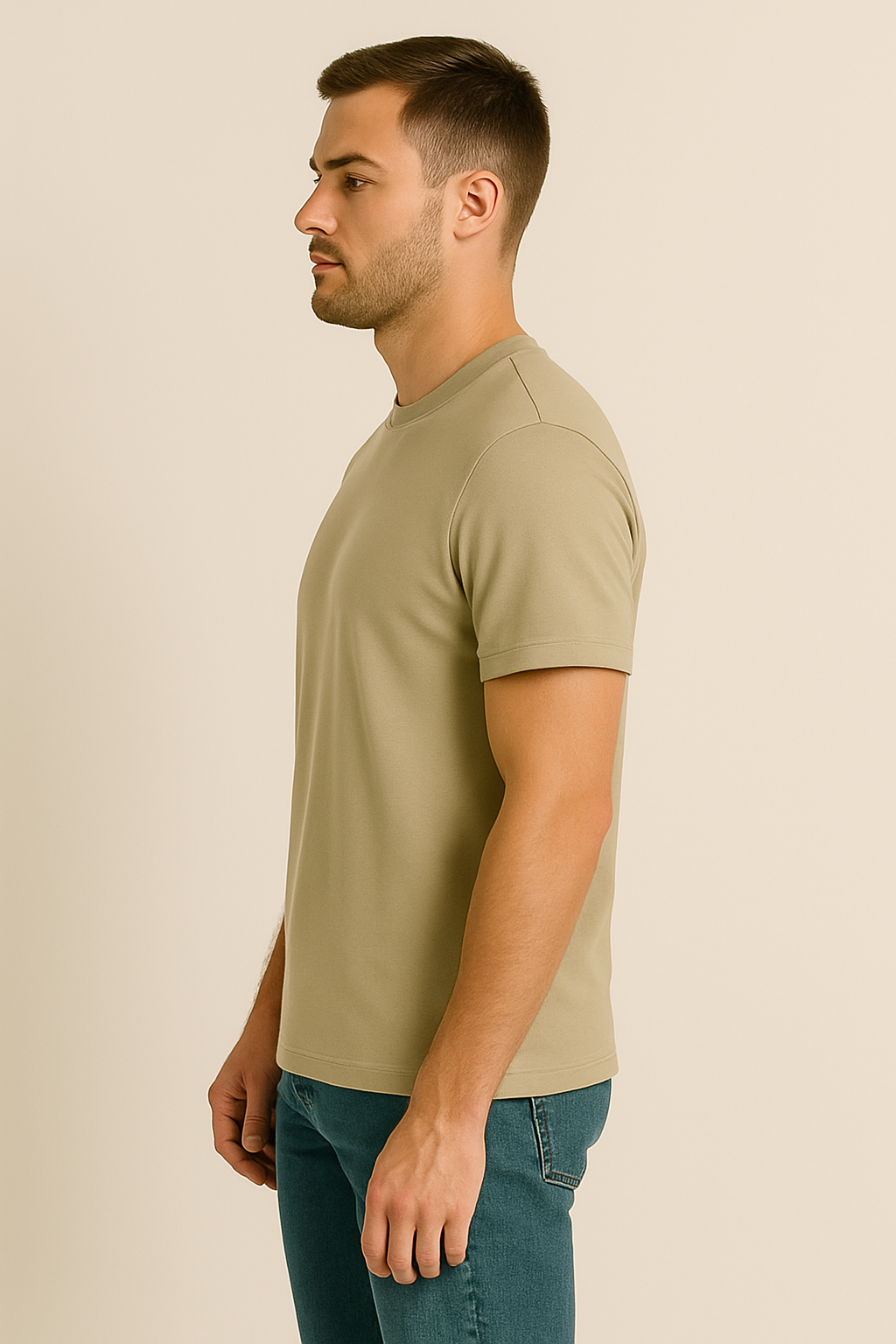 Premium Cotton-Poly Blend T-Shirt